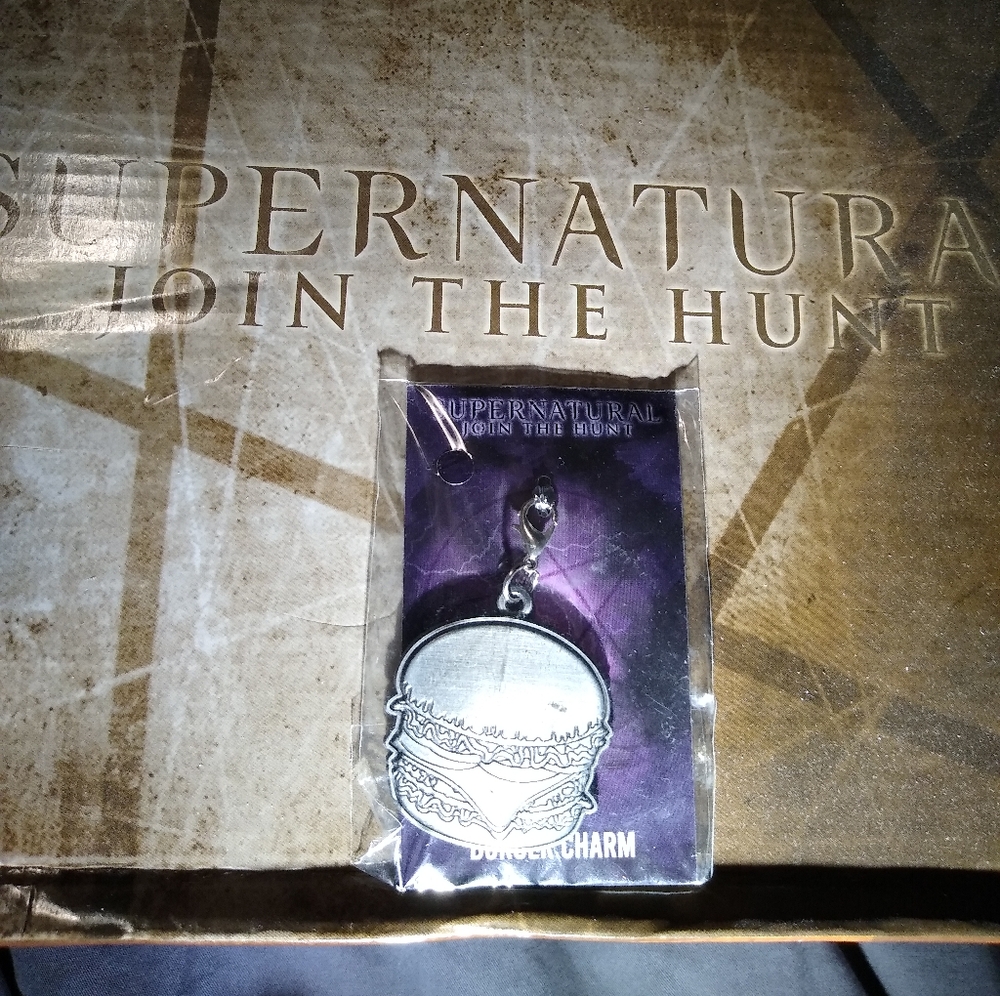 Supernatural Burger Charm